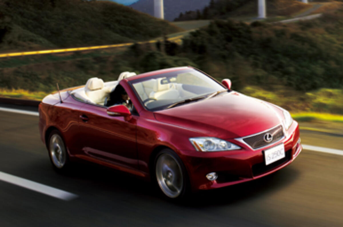 Lexus 250c convertible Lexus 250c convertible
